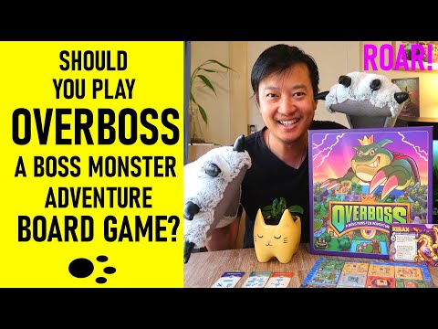 Should You Play OVERBOSS: A Boss Monster Adventure Board Game? | Review & How to Play