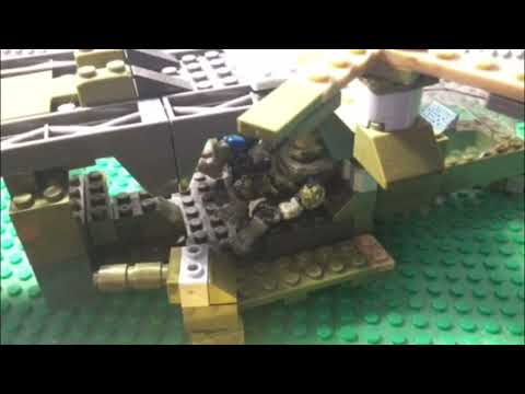 Custom Halo Mega Construx Falcon Made with Building Box and Wasp Onslaught sets!
