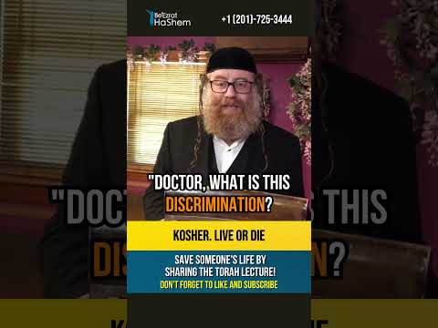 Kosher. How to stay spiritually alive 🥩 Torah and Strict Diet #shorts