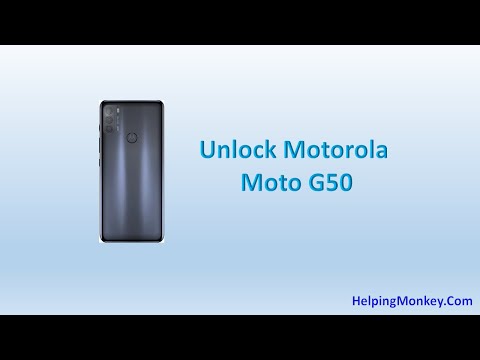 How to Unlock Motorola Moto G50 - When Forgot Password