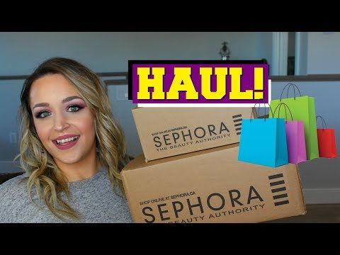 FIRST HAUL OF 2019! SEPHORA & DRUGSTORE MAKEUP