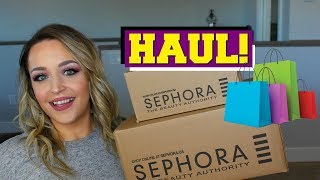 FIRST HAUL OF 2019! SEPHORA & DRUGSTORE MAKEUP