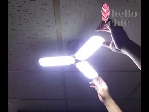 LÂMPADA 3 PÉTALAS LED 60W