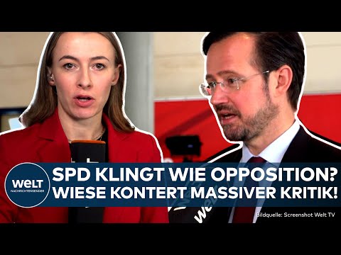 DEUTSCHLAND: SPD unter Druck!  Wiese verteidigt Bürgergeld und Asylreform – Koalition unter Kritik!