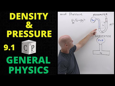 9.1 Density and Pressure | General Physics