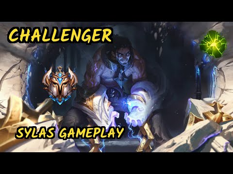 SKT T1 Faker (SYLAS) vs RYZE - MID CHALLENGER GAMEPLAY - KR