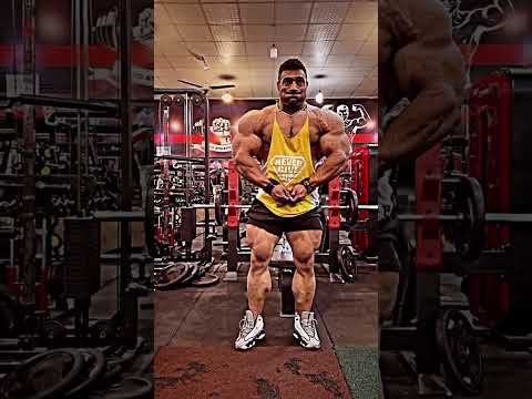 Hamed Heiny ifbb pro 212lbs new recent video update Road To next pro show in Spain 3 weeks out