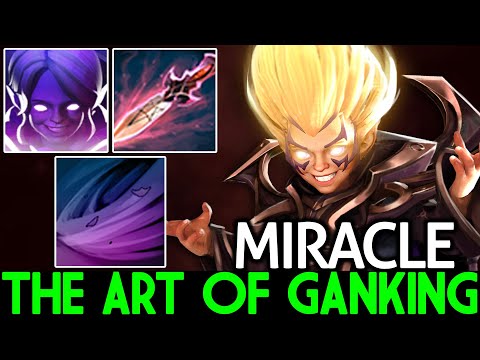 MIRACLE [Invoker] The Art of Gank Pro Playmaker Dota 2