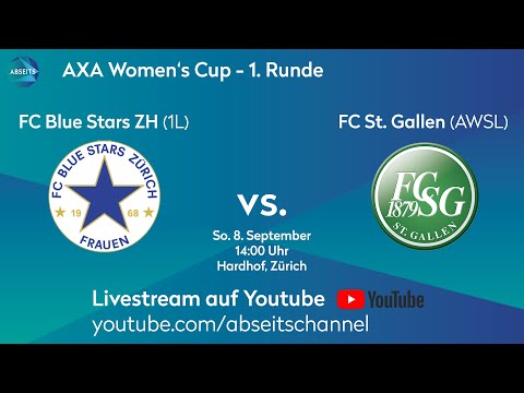 FC Blue Stars ZH vs. FC St. Gallen | #AXA Women's Cup - 1. Runde | 08.09.2024