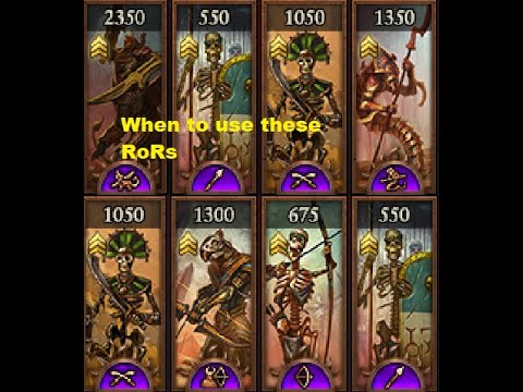 Regiments of Renown, Tomb Kings edition!