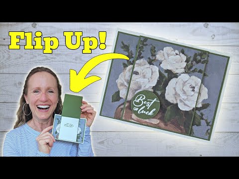 How to Create a Stunning Flip Up Fun Fold Card | Easy Card Making Tutorial