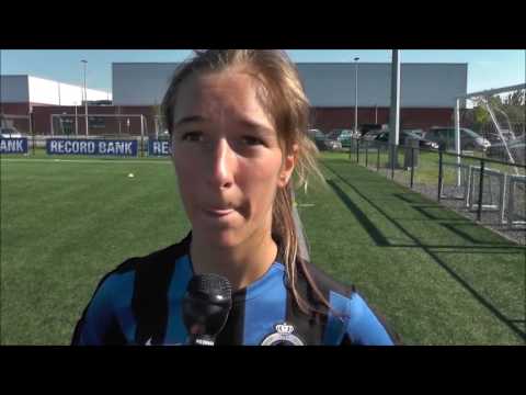 Katinka Dubois na SV Zulte Waregem - Club Brugge op 15.08.2016