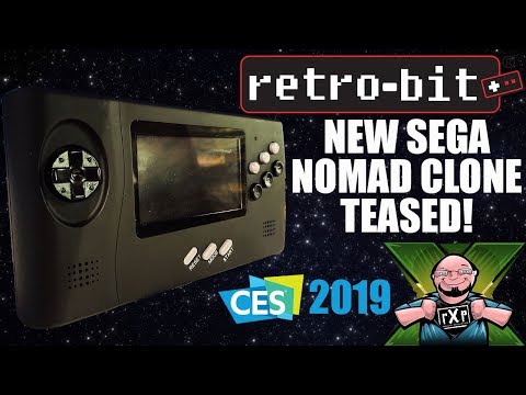 Return of the SEGA NOMAD! Retro-Bit Announces Prototype Sega Nomad Genesis Development at CES 2019