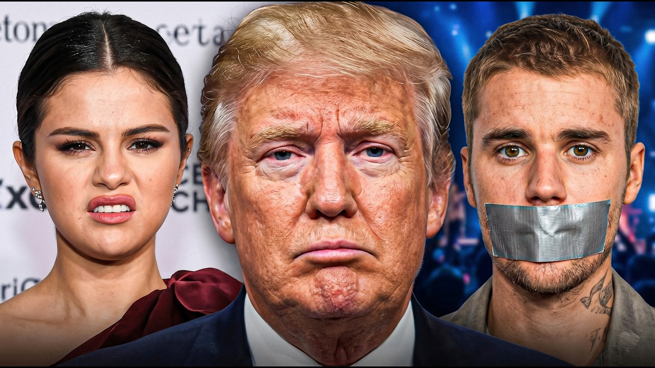 ¡Trump HUMILLADO! Selena Gómez fue CLONADA y Justin Bieber AMENAZADO y SILENCIADO