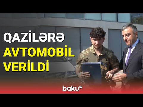 Qazilərə avtomobil verildi - BAKU TV (11.10.2022)