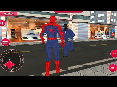 Flying Spider City Battle | Spider Hero Vs Super Villains - Best Android GamePlay HD