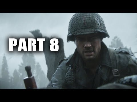 Call of Duty WW2 Gameplay Walkthrough Part 8 - HILL 493 (COD WWII Campaign)