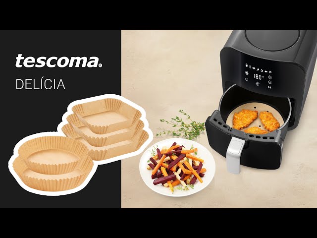 Vidéo teaser pour Air fryer parchment papers DELICÍA 50pcs