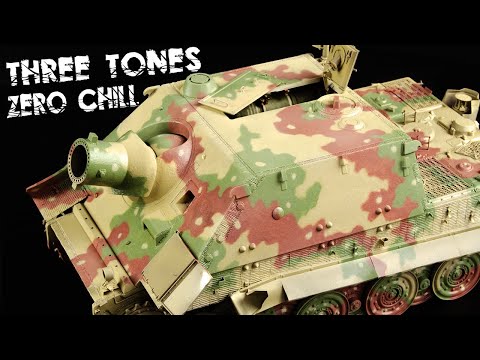 How To Airbrush a TIGHT German 3-Tone Camouflage