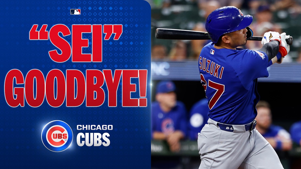Seiya Suzuki CRUSHES a three-run home run for the Cubs! 🐻💪 | MLB Highlights