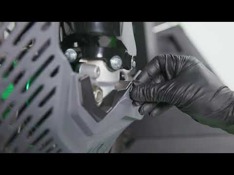 Vorschau: Bremsscheibenschutz mit Gabelprotektor unten passend für Yamaha YZ 125 250 450