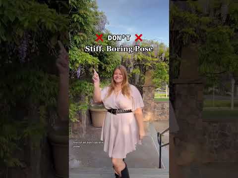 How To Pose If You’re Awkward #posingtips #howtopose