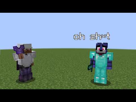 using fake armor to kill smp youtubers