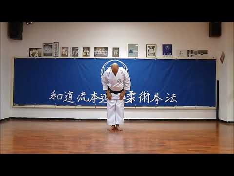Kihon Kata - Wado Ryu 1st Kata - Wado Ryu Hon Dojo - Karate video