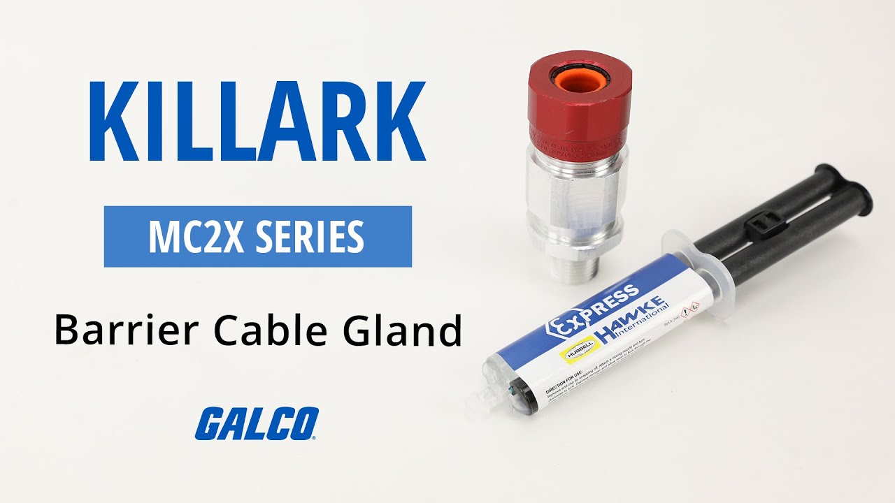 Killark MC2X Series Barrier Cable Gland | Galco