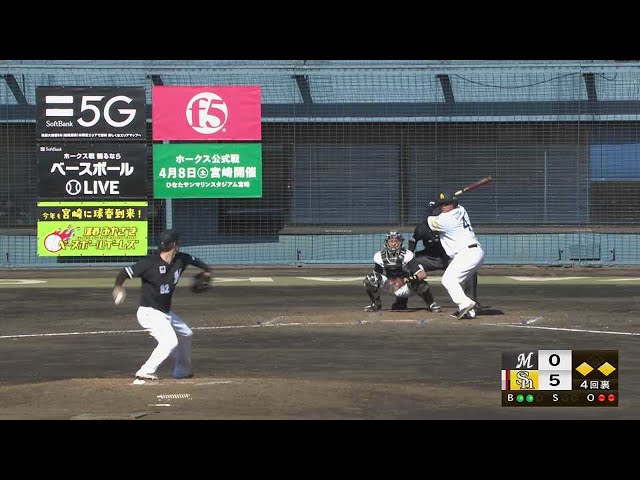 【MBG】マリーンズ・国吉佑樹 1イニング無失点で切り抜ける!! 2023年2月28日 福岡ソフトバンクホークス 対 千葉ロッテマリーンズ