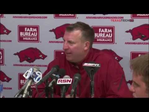 FB: TTU vs. Arkansas Visitor Press Conference