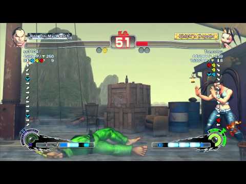ss3104 (Dan) vs Toncotsu (Ibuki) - SSF4 Arcade Edition Xbox Live Ranked Match