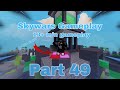 13 min Skywars Gameplay! || Roblox bedwars