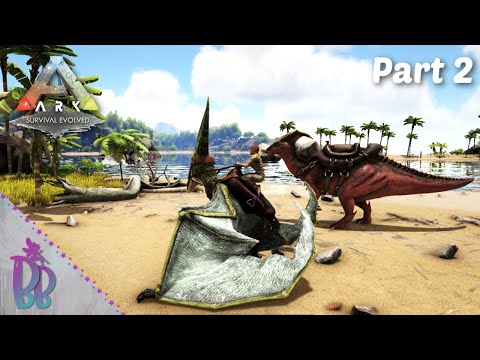 Getting Some Basic (Pretty Bad) Tames | Ark: Survival Evolved | Beginner Gameplay