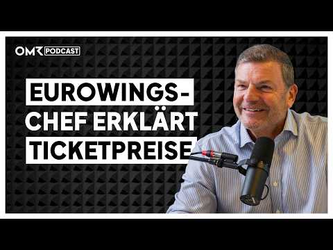 Eurowings-Chef Jens Bischof über Ticketpreise, Billig-Konkurrenz & 30 Millionen Euro für Sandwiches