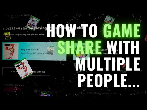 How to fix "Someone started playing this some where else" | Gameshare with multiple people on Xbox