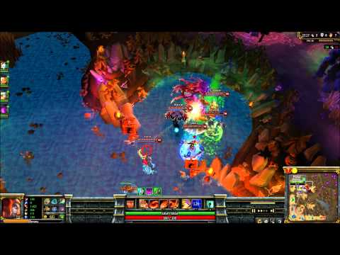 Flying dragon smite steal Baron- League of legends