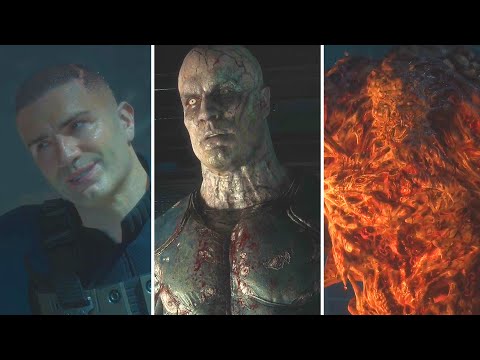 THE CALLISTO PROTOCOL - All Captain Ferris Transformations and Final Boss + ENDING