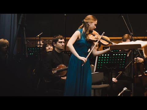Bach – Adagio from Violin Sonata No. 1 in G minor. Eva Rabchevska (violin)