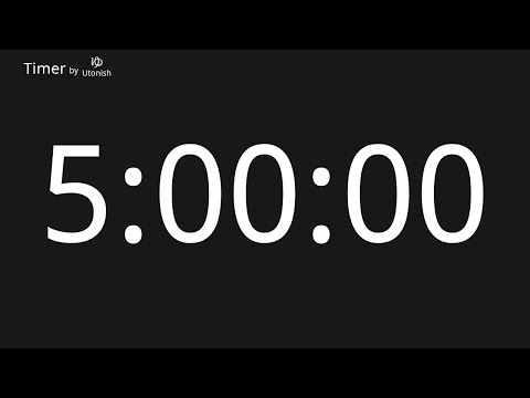 5 Hour Countup Timer
