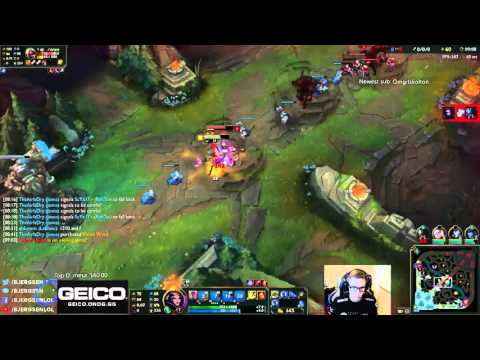 Bjergsen vs Jensen 1v1