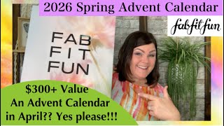 FabFitFun Spring -2026- Advent Calendar Unboxing