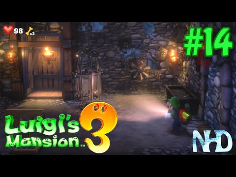 Let's Play Luigi's Mansion 3 (pt14) 6F: Castle MacFrights (Raising Cages)