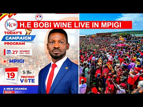 LIVE NOW: H.E. Bobi Wine Heads to Mpigi for Massive Campaign Rally | UG DECIDES 2026