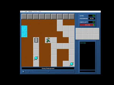 CCLP1 level 96 solution - 408 seconds