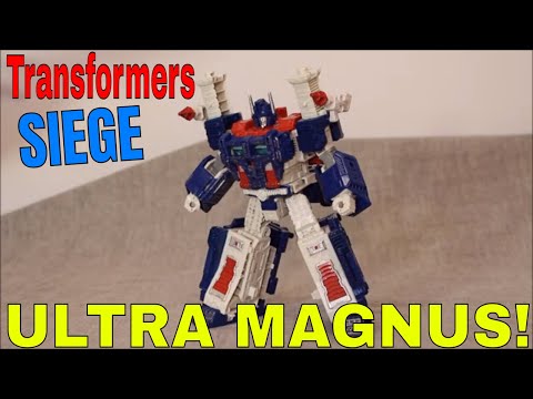 Transformers WFC Siege Ultra Magnus - GotBot True Review NUMBER 497