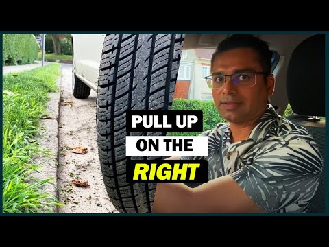 Pull up on the right and reverse two car lengths