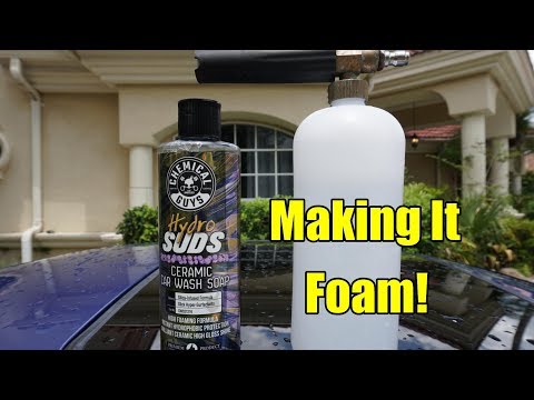 Chemical Guys Hydro Suds Foam Test 2019. Will it Foam?