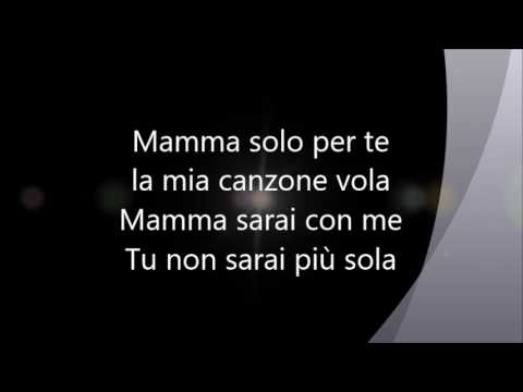 Mama son tanto felice: with lyrics