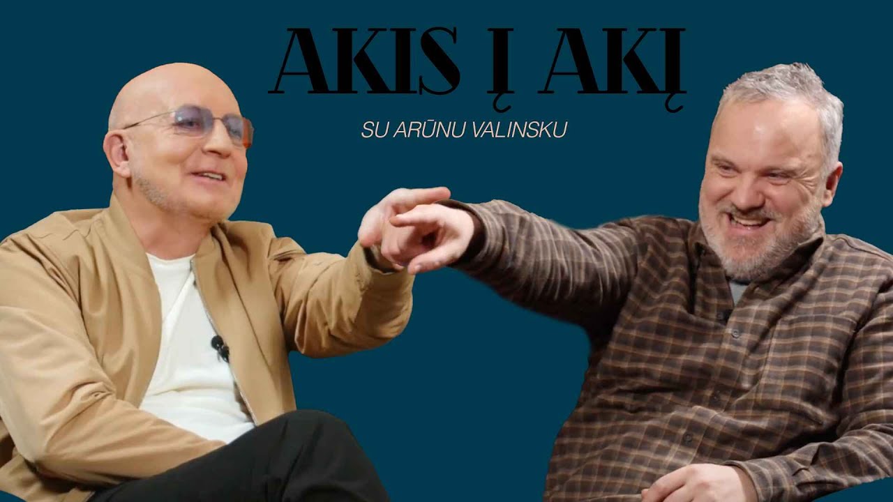 AKIS Į AKĮ su Arūnu Valinsku. Svečiuose – Giedrius Savickas